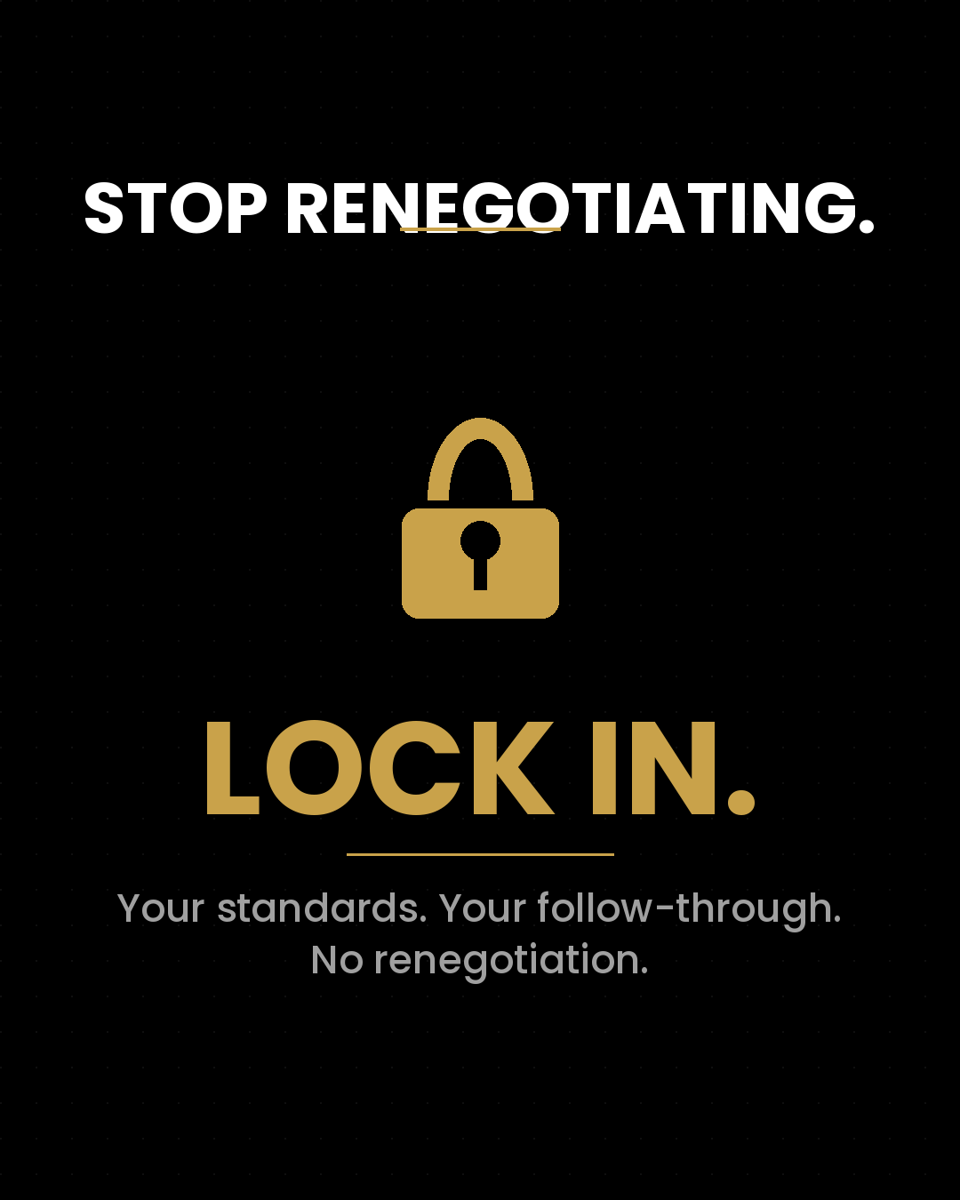 Lock In goal setting app